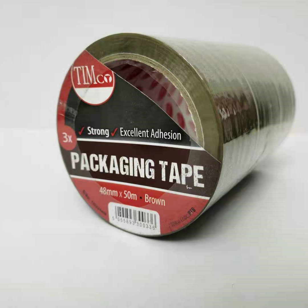 Klar/gjennomsiktig gulaktig Fabrikkpris BOPP pakketape BOPP selvklebende tape OPP tape for kartongforsegling